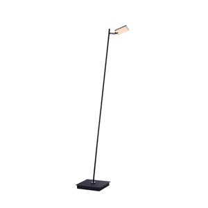 Pure Mira LED vloerlamp, afstandsbediening, zwart