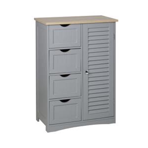 HTI-Line Badezimmerschrank Sarah grau/braun