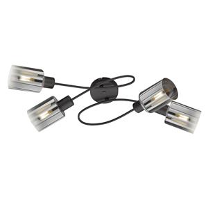 FISCHER & HONSEL Deckenlampe Iska mit Armen, vierflammig