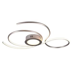 Trio LED Deckenleuchte Jive in Nickel-matt 48W 5600lm