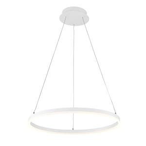 Arcchio Albiona LED-Hängeleuchte, weiß, 40 cm