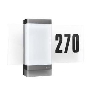 Steinel 067205 LED AUSSENLEUCHTE L 270 DIGI SC ANT LED-buitenlamp met bewegingsmelder (wand) LED LED vast ingebouwd 7.8 W Antraciet-grijs