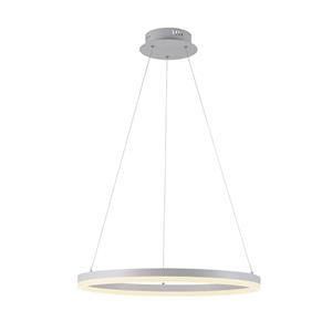 PAUL NEUHAUS LED-Hängeleuchte Titus, Ø 60 cm, weiß