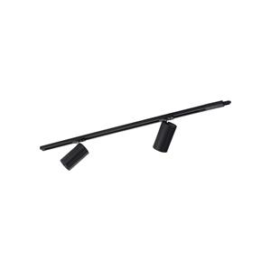 Pure technologie LED raillamp, 2-lamps, zwart