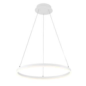 Arcchio Albiona LED-Hängeleuchte, weiß, 60 cm