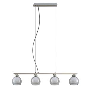 Lucande Kaiya hanglamp, glas, 4-lamps