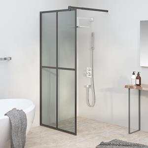 VIDAXL Duschwanne »Duschwand für Walk-in Dusche 80x195 cm Dunkles Sicherheitsglas Duschabtrennung«