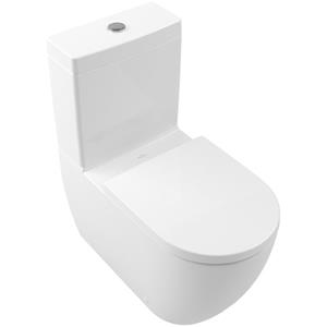 villeroy&boch Villeroy & Boch Subway 3.0 randloos duoblok toilet met TwistFlush wit glans