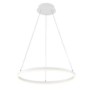 Arcchio Albiona LED-Hängeleuchte, weiß, 80 cm