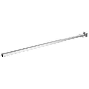Stabilisatiestang voor badwand 70-120 cm roestvrij staal