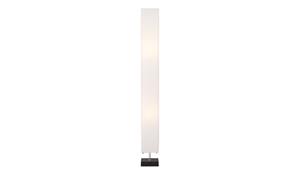 HOME STORY Stehlampe mit weißem Papierschirm, Holzfuß ¦ weiß ¦ Maße (cm): B: 14 H: 113  Ø: [14.0]  - Möbel Kraft