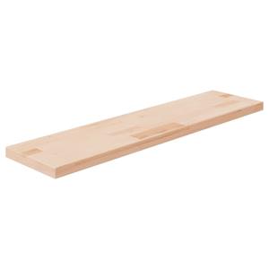 VidaXL Regalboden 80x20x2,5 cm Unbehandeltes Massivholz Eiche 