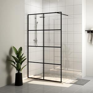 VIDAXL Duschwanne »Duschwand für Begehbare Dusche mit Klarem ESG Glas 90x195 cm«