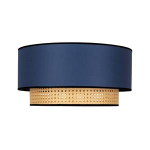 Euluna Plafondlamp Big Boho, rotan, beige/jeans