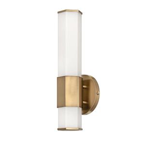 Quintiesse LED badkamer wandlamp Facet Single, 3000 K