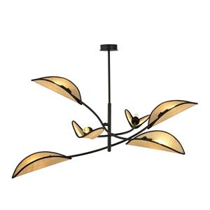 Emibig LOTUS 6 zwart/RATTAN