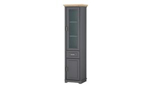 Bad-Hochschrank ¦ grau ¦ Maße (cm): B: 48 H: 190 T: 43  - Möbel Kraft