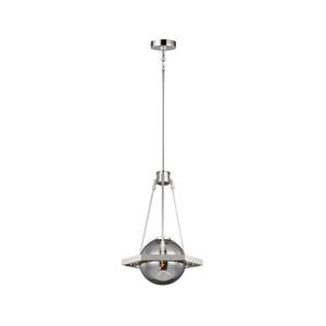 FEISS Hanglamp Harper met rookglas kap, 1-lamp