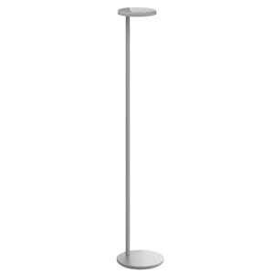 Flos Oblique vloerlamp LED glanzend grijs