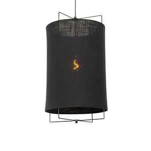 QAZQA Hanglamp rich - Zwart - Design - D 40cm