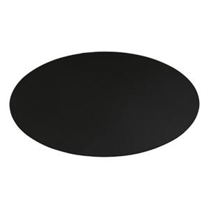 Deltaco Gaming DFP410 Floormat Round, 110x110cm, anti-slip - Black
