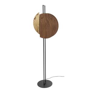 Nowodvorski Lighting Vloerlamp Sunset, donkerbruin/goud/zwart