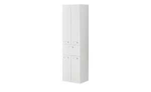 Bad-Hochschrank ¦ weiß ¦ Maße (cm): B: 50 H: 182 T: 39  - Möbel Kraft