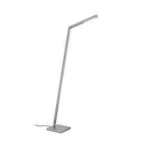 Knapstein LED vloerlamp Carla, 1-lamp, mat nikkel