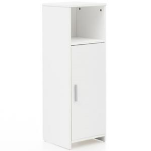 FineBuy Badschrank 30 cm breit und 96 hoch weiß