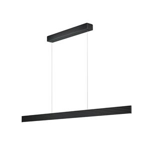 Knapstein LED hanglamp Fara, up/down lengte 152cm zwart