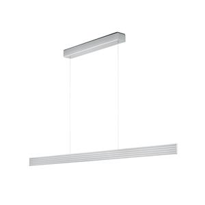 Knapstein LED hanglamp Fara, up/down, lengte 152cm nikkel