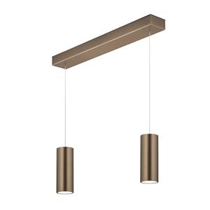 Knapstein LED hanglamp Helli up/down 2-lamps brons