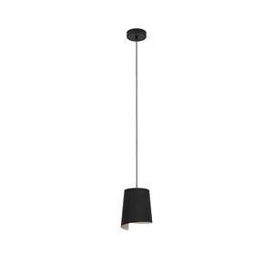 EGLO Hängeleuchte Bolivia schwarz/sandfarben, 1-flammig