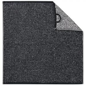Cawö Küchenhandtuch Zoom Allover 122 schwarz - 97 50x50 cm Geschirrtücher