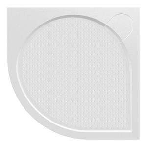 Gelco Arca kwartronde douchebak 80x80cm wit