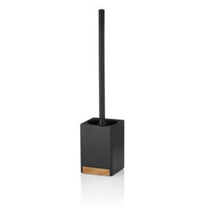kela WC-Garnitur Cube, quadratische Grundfläche, austauschbarer Bürstenkopf