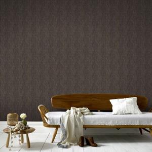 Boutique Vliestapete »Sublime Vliestapete Grass Braun Gold«, Strukturmuster, (1 St), Sublime Vliestapete Grass Braun Gold