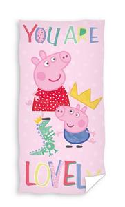 Peppa Pig strandlaken Tropical friend 70 x 140 cm