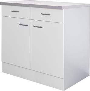 Flex-Well Unterschrank Wito, (B x H x T) 80 x 85/86 x 60 cm, für viel Stauraum