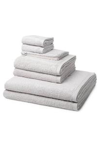 Ross Handtuch Set »Vita« (Spar-Set, 8-tlg), 2 X Wasch- 2 X Gäste- 2 X Dusch- 2 X Handtuch im Set - Baumwolle - Weich und saugstark, Hautfreundliches und pflegeleichtes Material, Mit L