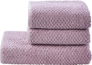 Done. Handtuch Set »Provence Honeycomb« (Set, 3-tlg), Uni Farben, in Honigwaben-Optik, mit Fransen, in verschiedenen Set Varianten erhältlich