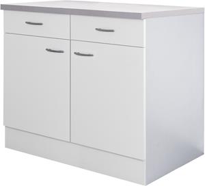 Flex-Well Unterschrank Wito, (B x H x T) 100 x 85/86 x 60 cm, für viel Stauraum