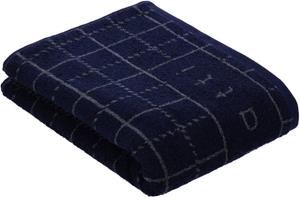 Bugatti Badetuch »Perezzi« (1-St), Jacquard in smartem Karolook