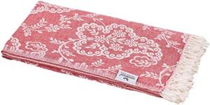 Carenesse Hamamtuch »Paisley 90x175 cm rot Pestemal Fouta Strandtuch Saunatuch Pareo«, 100% saugfähige Baumwolle weich & zart Hamam Tuch Dekodecke Dekoschal