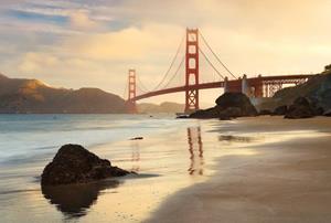 Komar Golden Gate Vlies Fotobehang 400x260cm 8-banen