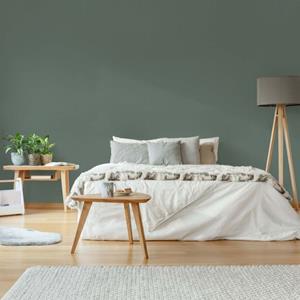 WOW Vliestapete "WOW Textil Grun Vliestapete", unifarben mit Farbeinsätzen, WOW Textil Grun Vliestapete