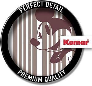 Komar Fototapete »Mickey Tone-on-Tone«, glatt, Motiv, (Packung, 1 St., 200 x 250 cm (Breite x Höhe), Deutsches Qualitätsvlies (155 g/m). Formstabil, strapazierfähig, geruchs
