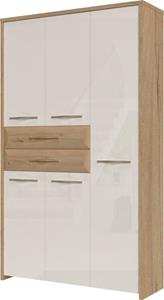 Home affaire Garderobenschrank Gala, hochwertig UV lackiert, Soft-Close-Funktion