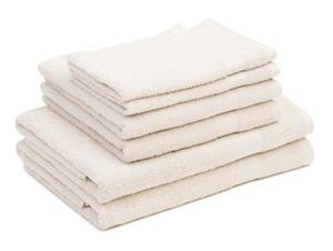 Gözze Handtuch Set »Frottierset Lucia 6-tlg 100% Baumwolle 480g/m² Handtuch-Set Farbrein«, mit feiner Bordüre