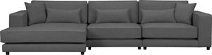 Otto Products Ecksofa Grenette, Modulsofa, im Baumwoll-/Leinenmix oder umweltschoned aus recycelten Stoffen, Federkern